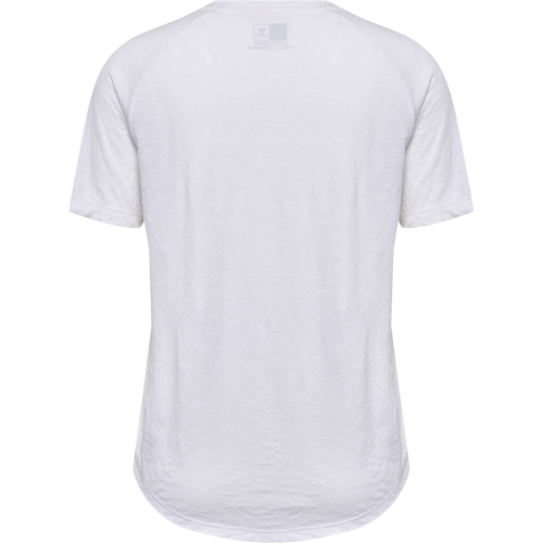 Спортивна футболка з логотипом для жінки Hummel 214243 34 / XS білий  75325