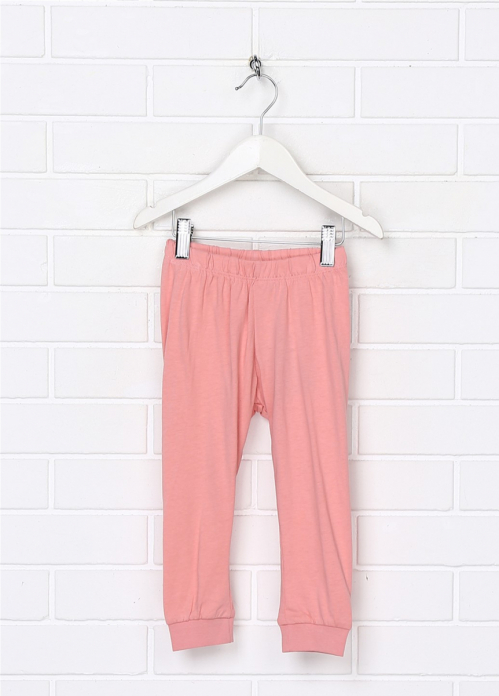 Піжама 068 см (3-6 months)   (лонгслів і штани) для дівчинки H&amp;M 0743932004 рожевий 62320