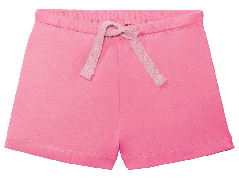 Шорти бавовняні трикотажні для дівчинки Lupilu 348810 110-116 см (4-6 years) рожевий 67545