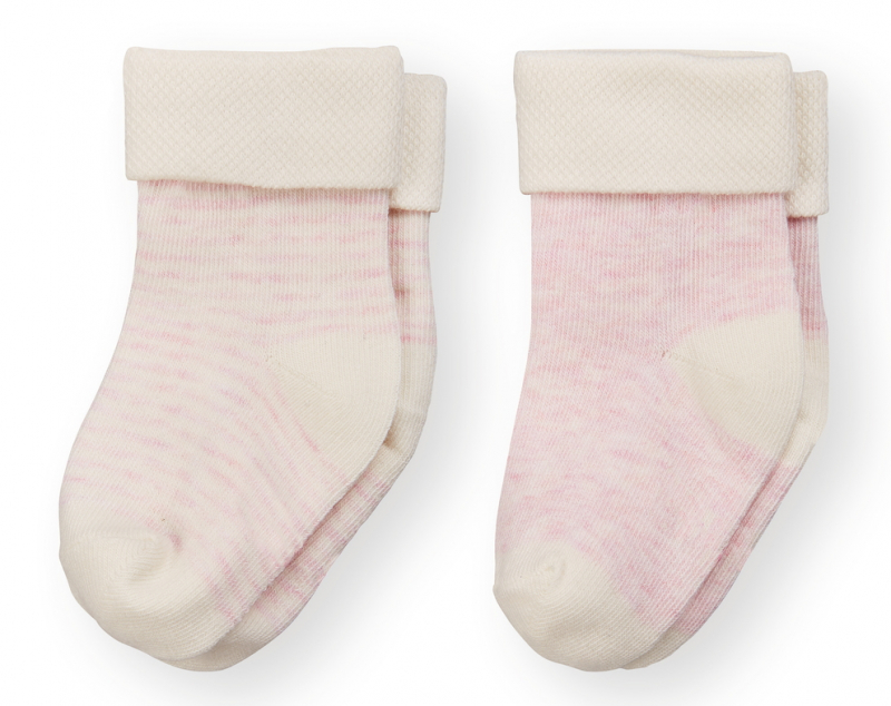 Шкарпетки 2 пари  для дівчинки Lupilu 292579 розмір взуття 15-18 (3-12 months) рожевий 66924