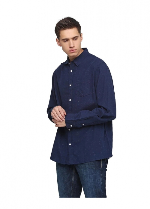 Рубашка однотонная хлопковая для мужчины Livergy 284179 XL блакитний Рубашка однотонная хлопковая для мужчины Livergy 284179 XL блакитний