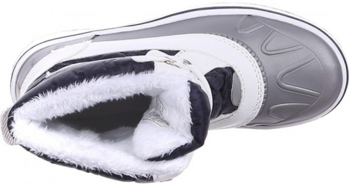 Чоботи сноубутси для дівчинки Pepperts 283751 розмір взуття 33 біло-сірий 69196