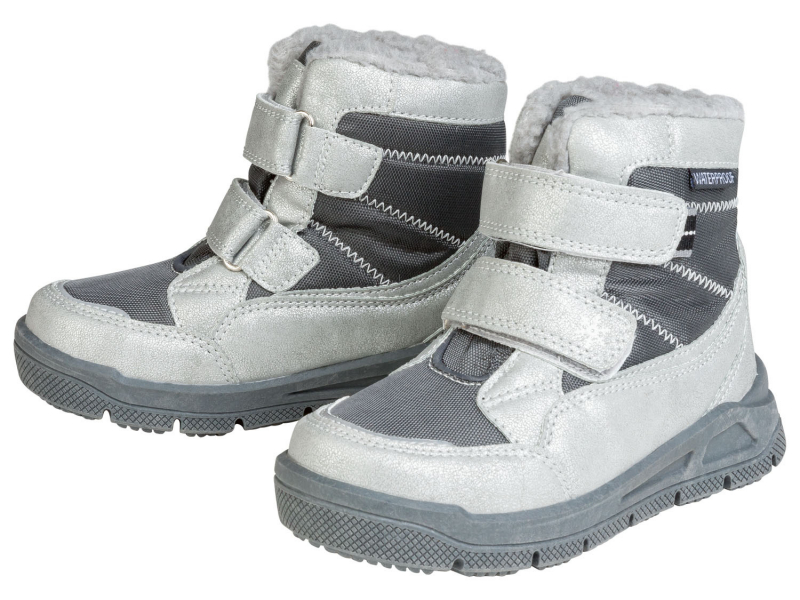 Черевики термо Gore-Tex високі на липучці для дівчинки Lupilu 363446 розмір взуття 29 сірий 72358