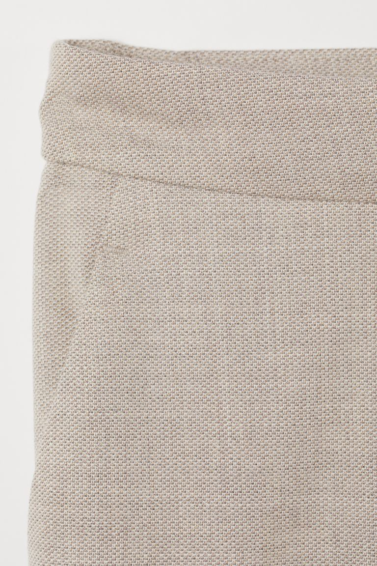 Штани 34,XS Regular Fit  довжиною до щиколотки для жінки H&amp;M 0708311002 бежевий 82369
