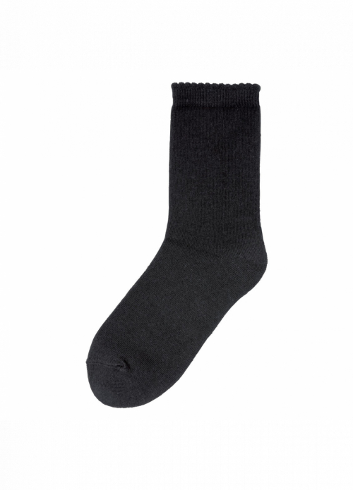 Шкарпетки 31-34   високі для дівчинки Pepperts 357451 чорний 69057