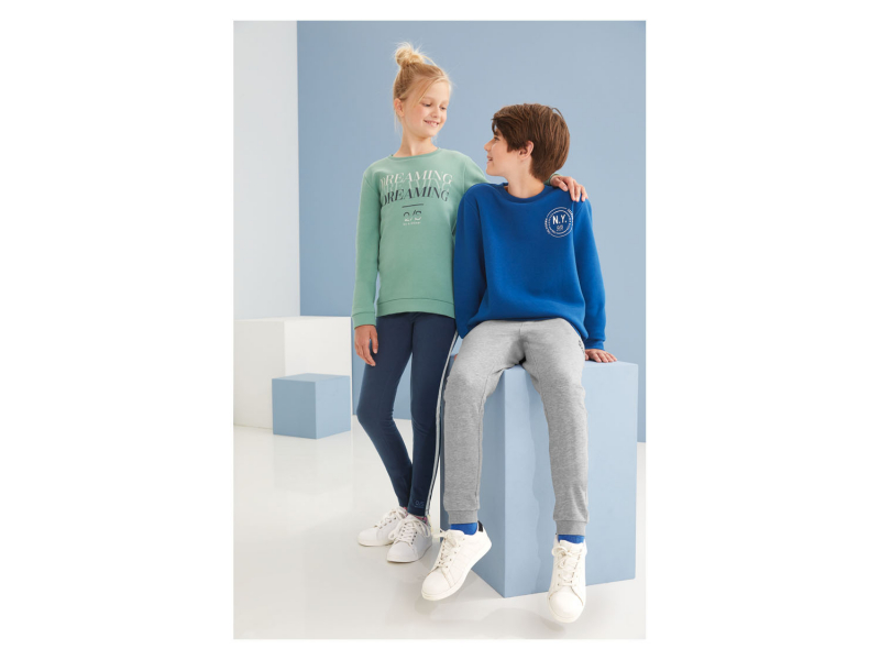 Спортивні штани двунитка для дівчинки s.Oliver 405814 152 см (11-12 years) темно-синій  89652
