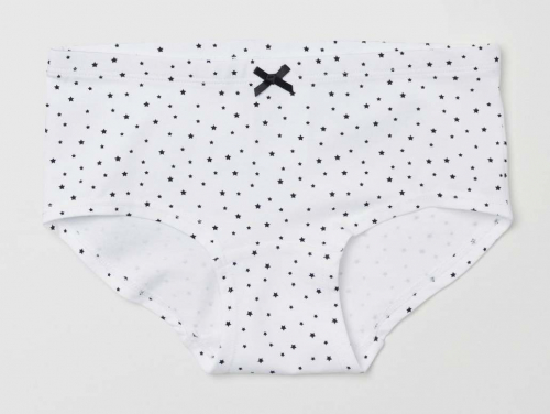 Трусики для дівчинки H&M 0577006002 146-152 см (10-12 years) білий 56796 Трусики для дівчинки H&M 0577006002 146-152 см (10-12 years) білий 56796