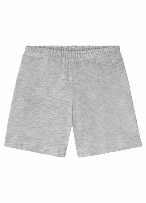 Пижамные шорты хлопковые трикотажные для мальчика Lupilu 349607  Серый  74142