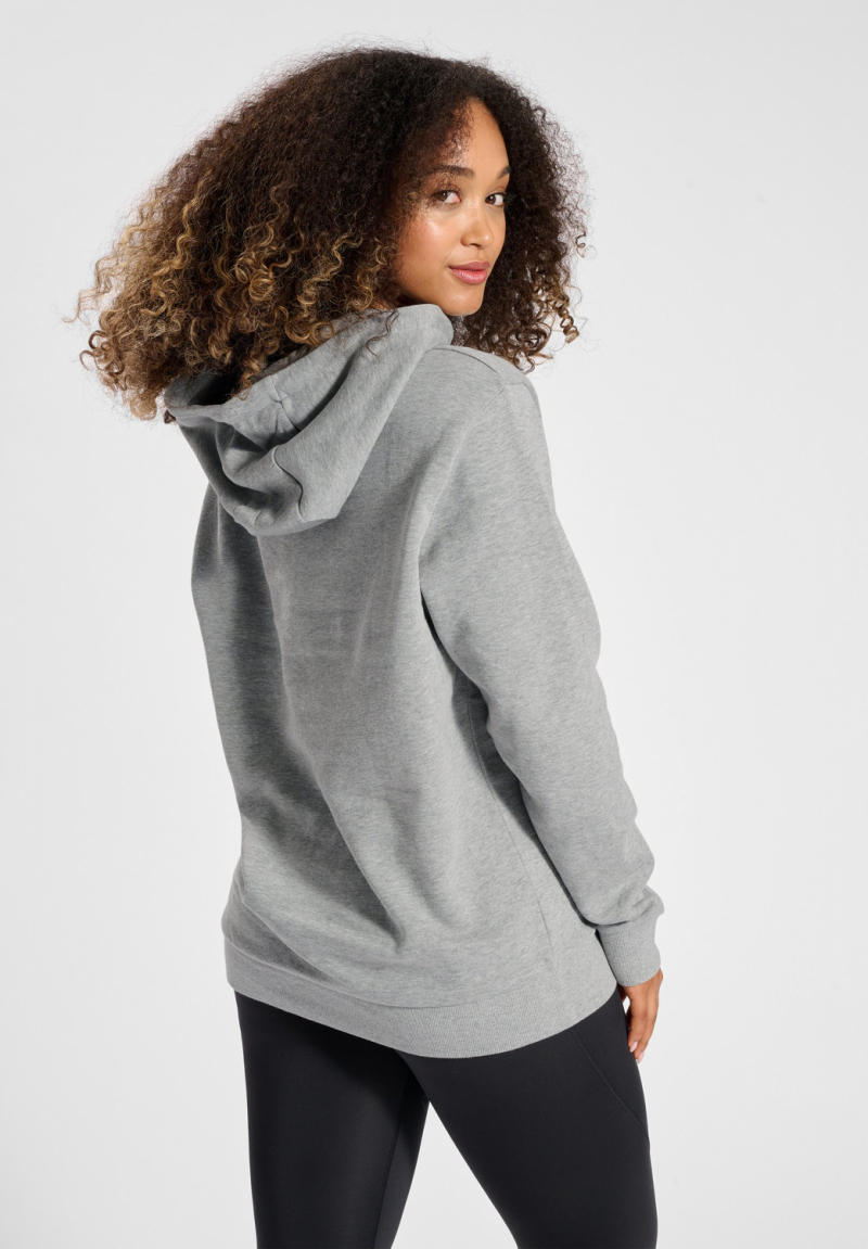 Худі з начосом для жінки Hummel 220762 42 / XL сірий  83859