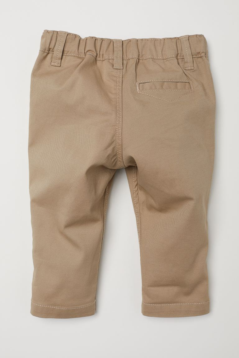 Штани  для хлопчика H&amp;M 0564523004 092 см (18-24 months) бежевий 65983