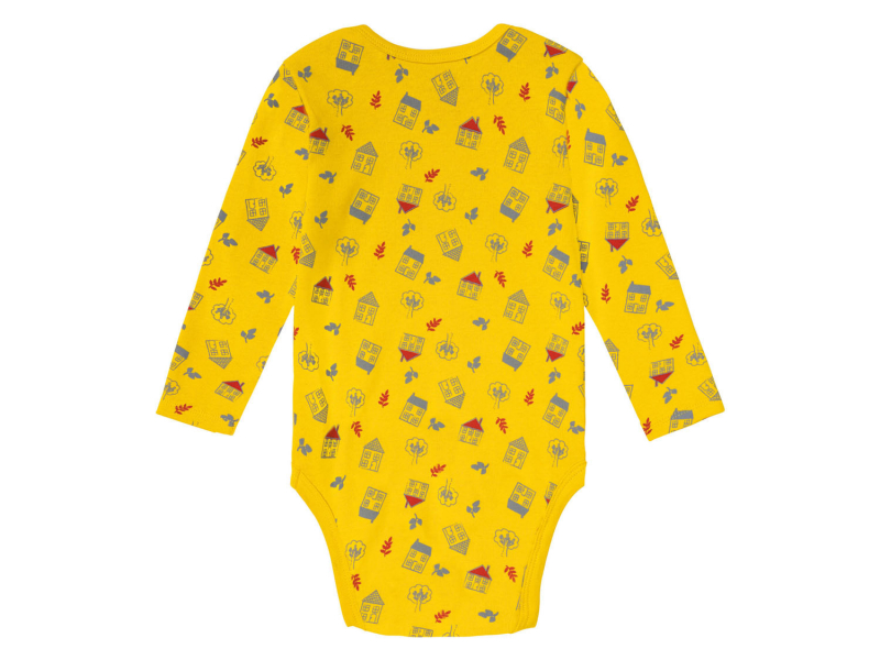 Костюм (звич.) (два боді та штани) для хлопчика Lupilu 370263 086-92 см (12-24 months) Різнобарвний  90359