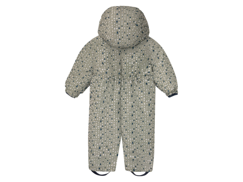 Теплий комбінезон 080 см (9-12 months)   мембранний (1500мм) для хлопчика Lupilu 363027 хакі 86074