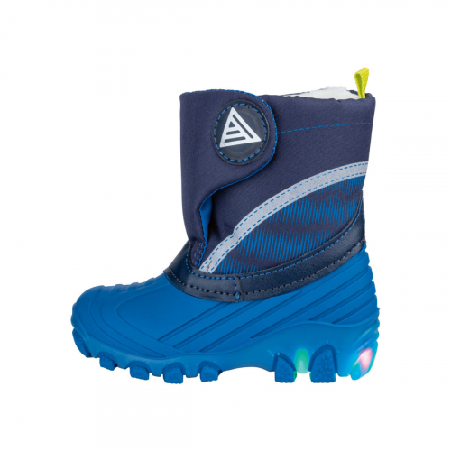 Чоботи сноубутси з підсвічуванням для хлопчика Lupilu 393105 розмір взуття 25 синій  75999
