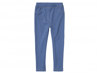 Джегінси 110-116 см (4-6 years)  Skinny на флісі для дівчинки Lupilu 426682 блакитний 88309
