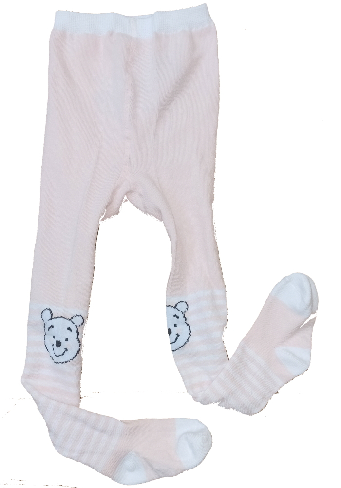 Колготки 086-92 см (12-24 months)   набір 2 пари для дівчинки Disney 123034 Різнобарвний 89423