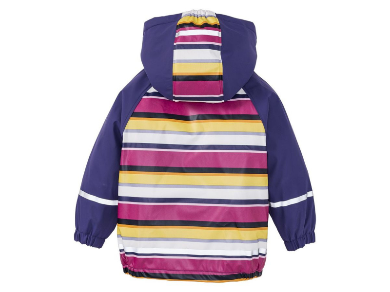 Куртка-дощовик на флісовій підкладці для дівчинки Lupilu 301781 110-116 см (4-6 years) фіолетовий 64189