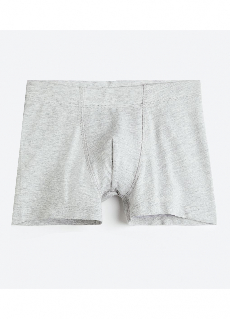 Трусики (дитячі) -боксери однотонні для хлопчика H&amp;M 0973809-008 122-128 см (6-8 years) сірий  90433