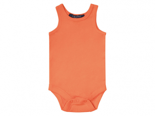 Боді (звич.) бавовняний на кнопках для хлопчика Lupilu 370937 062-68 см (2-6 months) помаранчевий  90364