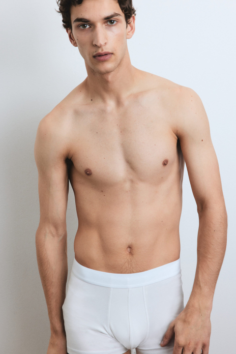 Труси XL -боксери для чоловіка H&M 1086589-002 білий 87967 Труси XL -боксери для чоловіка H&M 1086589-002 білий 87967