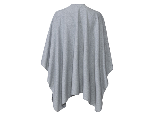 Пончо OneSize,XXS,XS,S,M,L,XL,XXL флісове для жінки Esmara 425284 сірий 84771 Пончо OneSize,XXS,XS,S,M,L,XL,XXL флісове для жінки Esmara 425284 сірий 84771