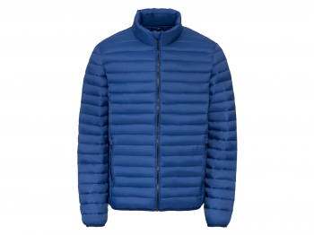 Куртка демісезонна водовідштовхувальна та вітрозахисна для чоловіка Livergy 357756 40 / L синій  78703