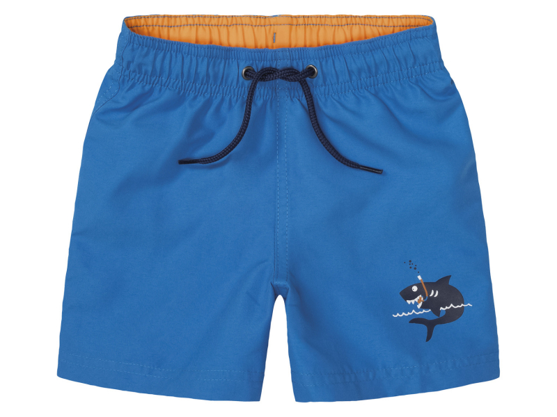 Шорти пляжні 122-128 см (6-8 years)   з внутрішніми плавками з сітки для хлопчика Lupilu 406416 синій 79355