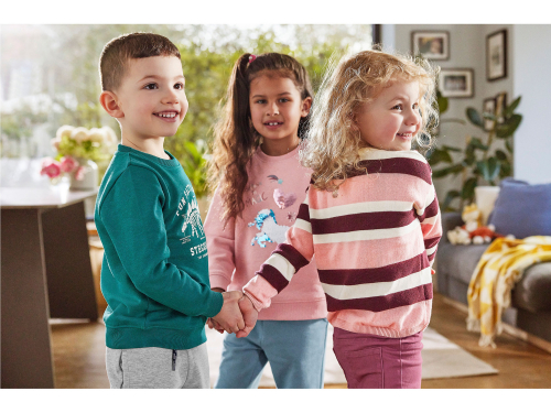 Джемпер в полоску для дівчинки Lupilu 416671 098-104 см (2-4 years) рожевий 87146 Джемпер в полоску для дівчинки Lupilu 416671 098-104 см (2-4 years) рожевий 87146