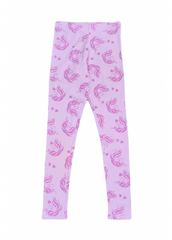 Лосини    бавовняні трикотажні для дівчинки H&amp;M 0929081-022 140 см (9-10 years) рожевий 80398
