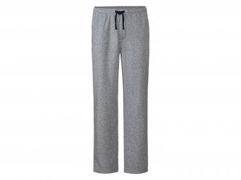 Спортивні штани M  Regular Fit флісові для чоловіка Livergy 435816 сірий 83583