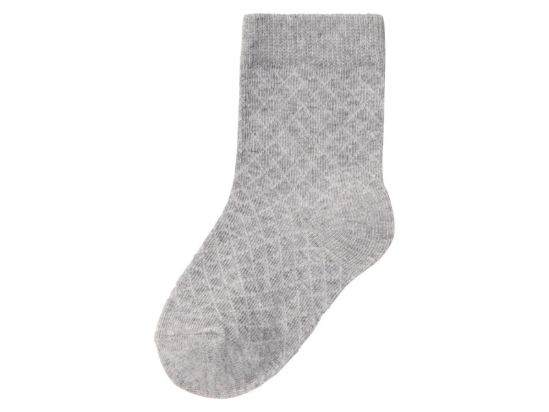 Шкарпетки    середньої довжини для дівчинки Lupilu 370250 розмір взуття 27-30 (4-6 years) сірий 68570