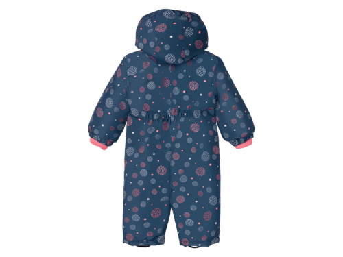 Теплий комбінезон 080 см (9-12 months) мембранний (1500мм) для дівчинки Lupilu 363025 синій 86069 Теплий комбінезон 080 см (9-12 months) мембранний (1500мм) для дівчинки Lupilu 363025 синій 86069