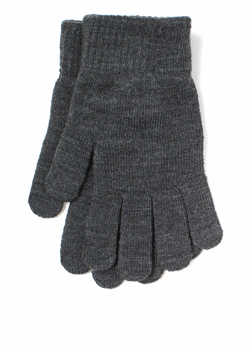 Перчатки  для хлопчика H&amp;M 0431455 розмір перчаток 4 (4-6 years, 110-116 см) сірий 62480