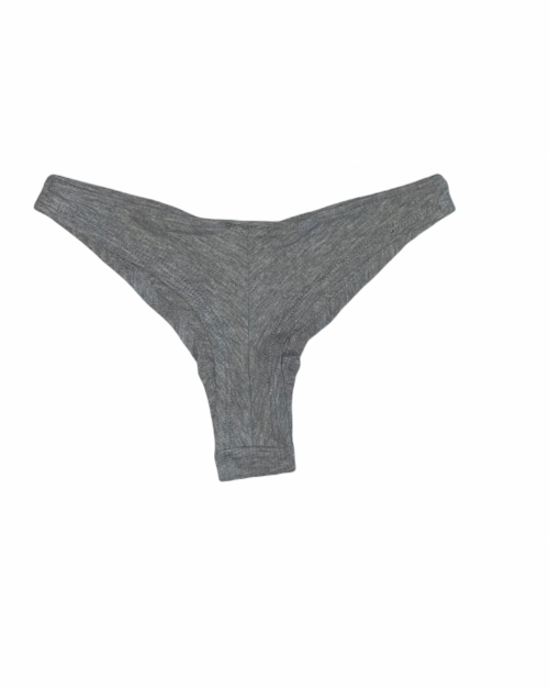 Трусики-бразиліана в рубчик для жінки H&amp;M 1025994-5 34 / XS сірий  87041
