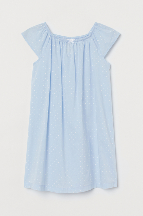 Нічна сорочка  для дівчинки H&amp;M 0826592 110-116 см (4-6 years) блакитний 64662