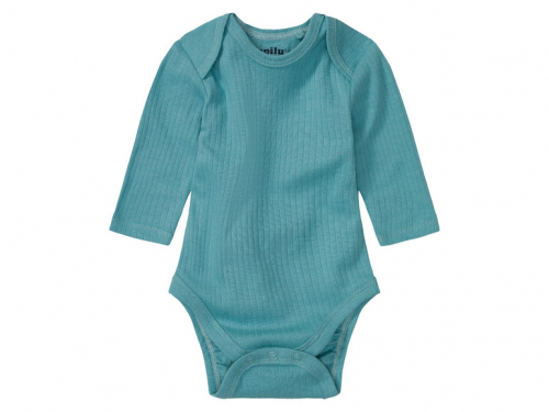 Боді 086-92 см (12-24 months)   набір 2 шт. бавовняні для хлопчика Lupilu 389322 синій 90361
