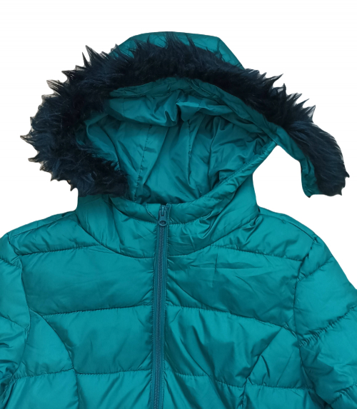 Зимова куртка S   водовідштовхувальна та вітрозахисна для жінки Esmara 395816 зелений 72649