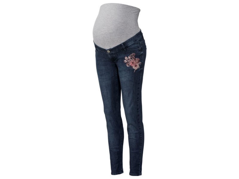 Джинси 34,XS  Skinny для вагітних для жінки Esmara 310857 темно-синій 89045