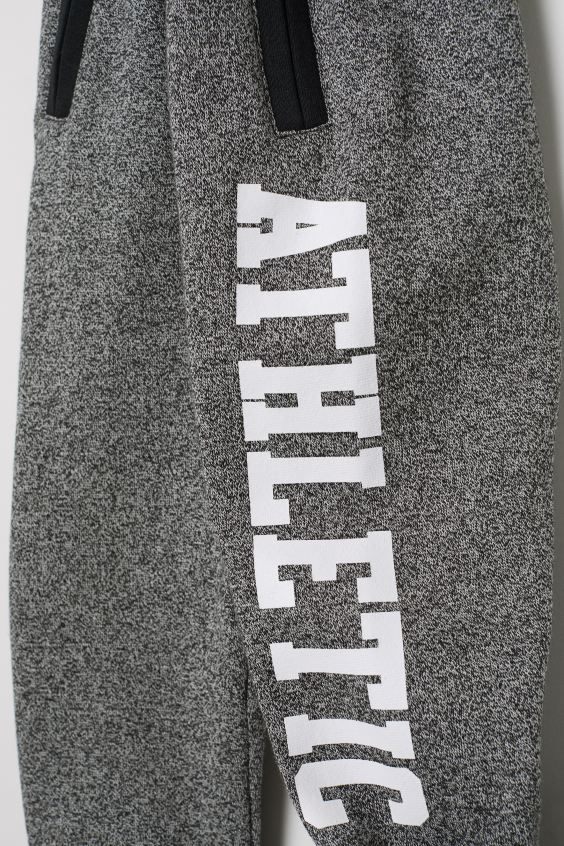 Штани  для хлопчика H&amp;M 0651344011 122 см (6-7 years) сірий 57598