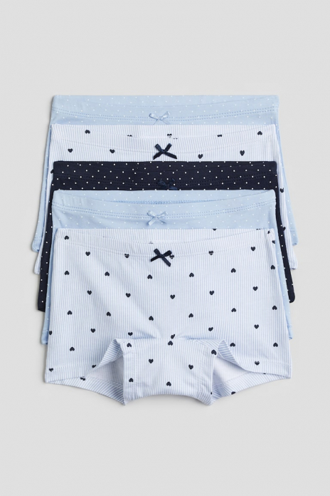 Трусики 098-104 см (2-4 years) -боксери для дівчинки H&M 0688916-115 блакитний 90658 Трусики 098-104 см (2-4 years) -боксери для дівчинки H&M 0688916-115 блакитний 90658