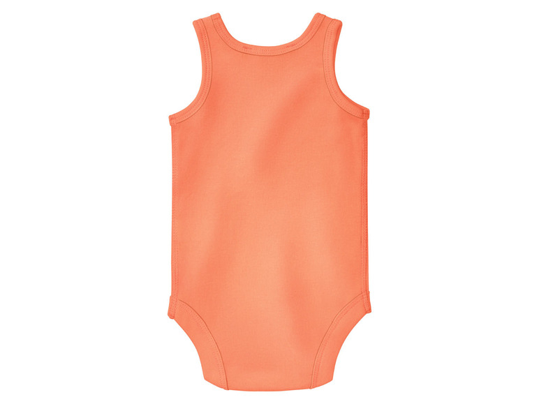 Боді (звич.) бавовняний на кнопках для хлопчика Lupilu 370937 062-68 см (2-6 months) помаранчевий  90364