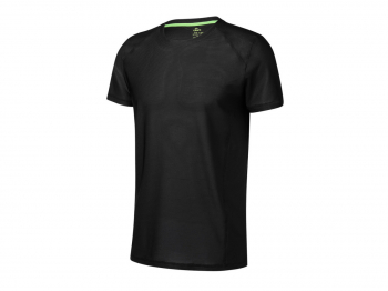 Спортивна футболка з швидковисихаючої тканини для чоловіка Crivit 425715 38 / M чорний  81722