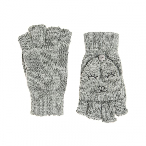 Перчатки  для дівчинки Cool Club CAG1936092 розмір перчаток 4.5 (6-8 years, 122-128 см) сірий 66810