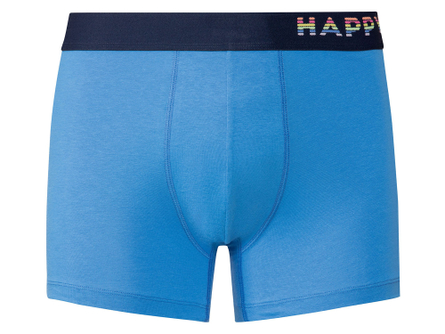 Труси шорти однотонні для чоловіка Happy Shorts 400521 40 / L блакитний  77845