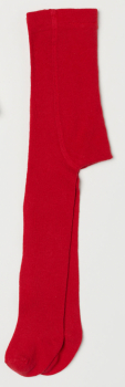 Колготки 086-92 см (12-24 months)   бавовняні для дівчинки H&amp;M 0493103049 червоний 91348