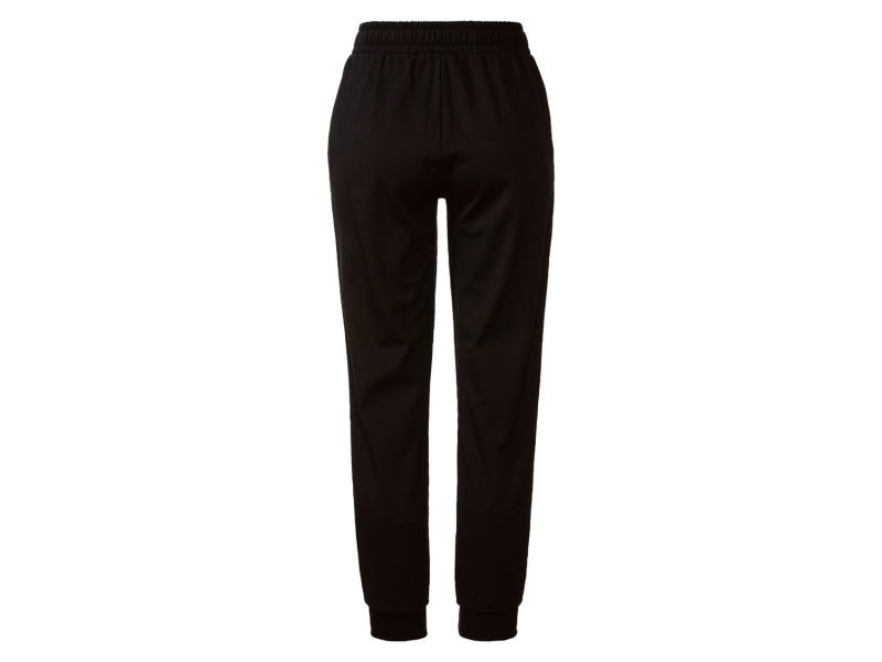 Спортивні штани XS  Slim Fit з кишенями для жінки Esmara 498623 чорний 87159