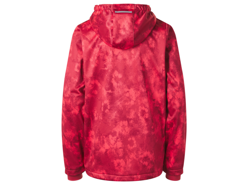 Куртка Softshell 146-152 см (10-12 years)   водовідштовхувальна та вітрозахисна для дівчинки Crivit 445136 червоний 89977
