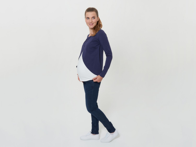 Джинси для вагітних  для жінки Esmara 317655 42 / XL темно-синій 65744