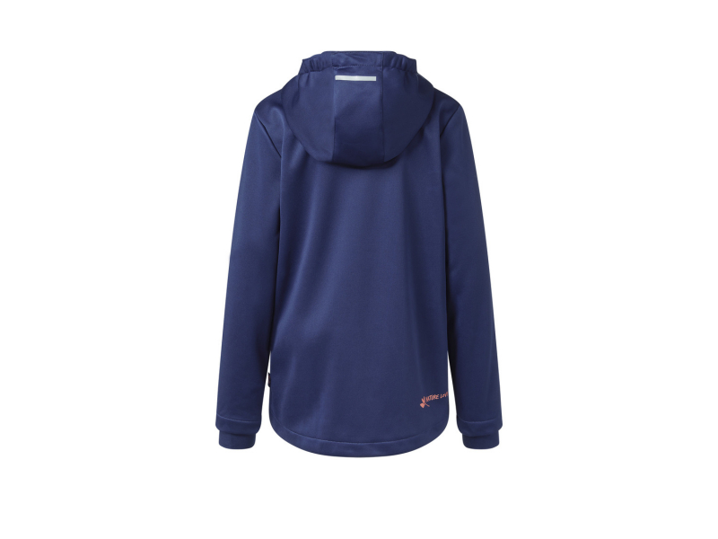 Куртка Softshell 134-140 см (8-10 years)   водовідштовхувальна та вітрозахисна для дівчинки Rocktrail 418412 темно-синій 81691