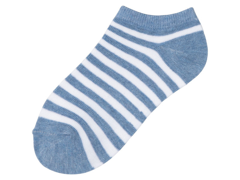 Шкарпетки 5 пар короткі для хлопчика Pepperts 372434 розмір взуття 35-38 (11-16 years) блакитний  76382