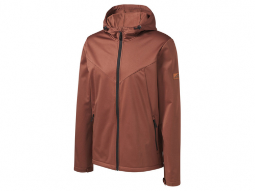 Куртка Softshell L   водовідштовхувальна та вітрозахисна для чоловіка Crivit 445133 коричневий 92199